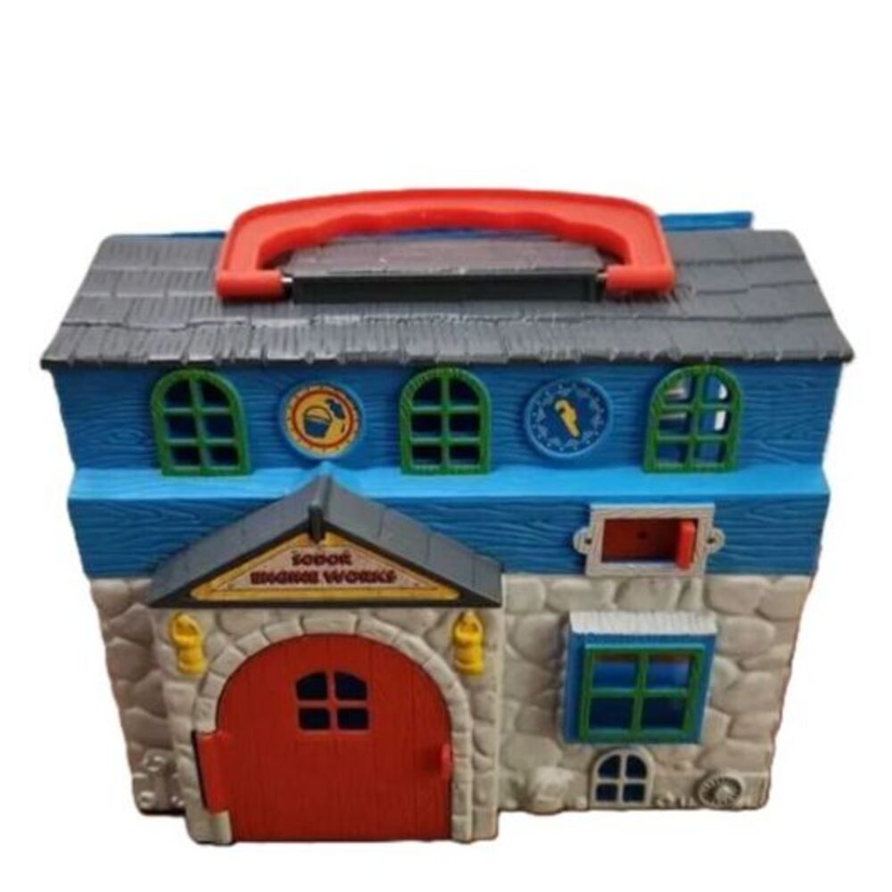 2003 Thomas & Friends Sodor Engine Works Carry Case Gullane